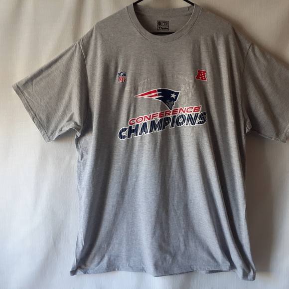 New England Patriots men's gray short-sleeve graphic t-shirt size 3XL - Picture 5 of 8